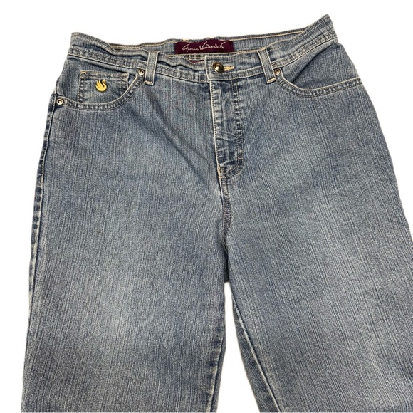 Gloria Vanderbilt Women’s Denim Blue Relaxed Jeans - Picture 2 of 11